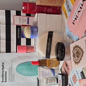 Sephora Sample + Full Size Lot: Dr. Jart, Josie Maran, Shiseido, Clarins, & more